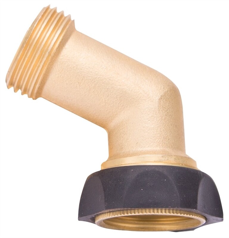 3/4" GOOSE NECK CONN. BRASS MINTCRAFT