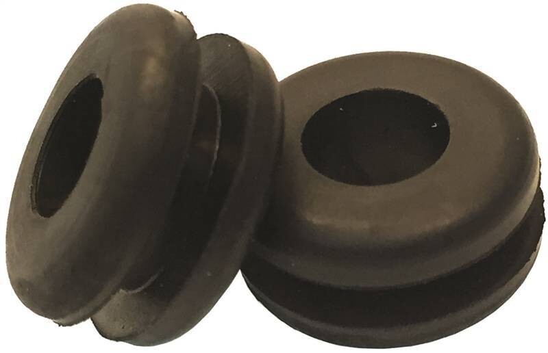 1/4" RUBBER HOLE GROMMET 6PC