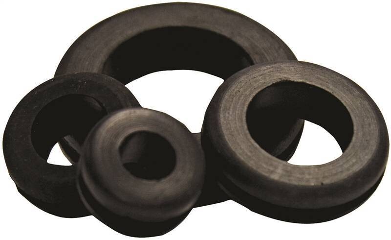 1/2" RUBBER HOLE GROMMET 4PC