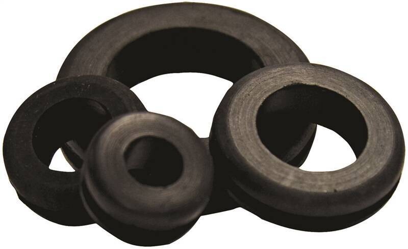 3/8" RUBBER HOLE GROMMET 5PC