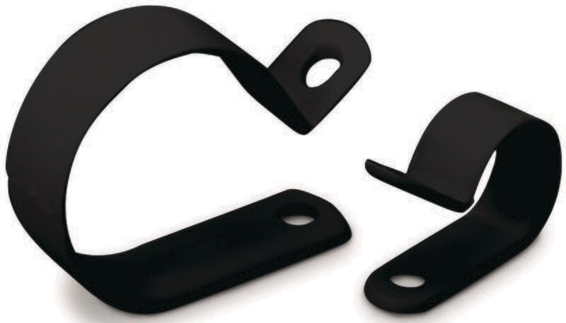 1/4" NYLON WIRE CLAMP BLK