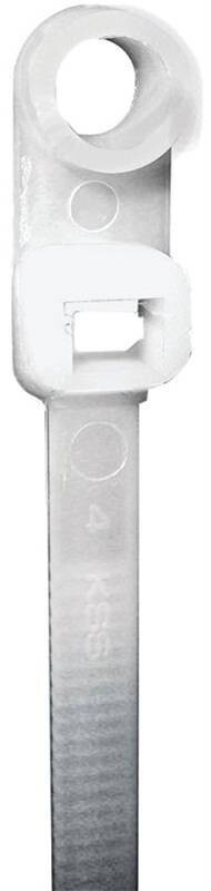 7.5" CABLE TIE 100PC W HEAD