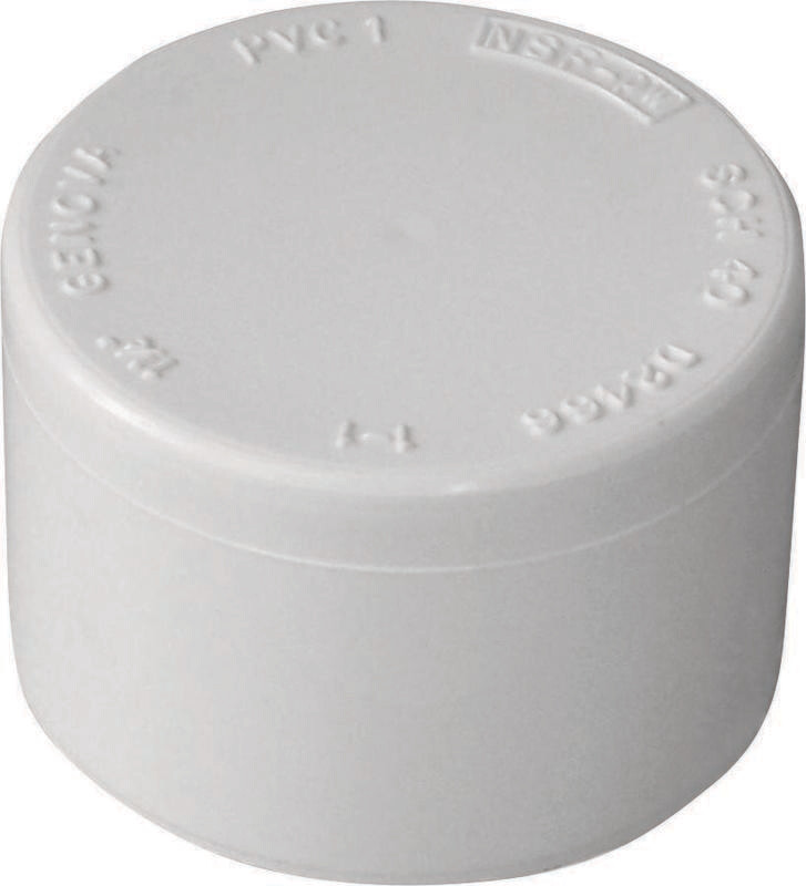 1" PVC CAP SOLVENT WELD