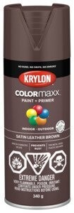 COLORMAXX LEATHER BROWN SATIN 340G