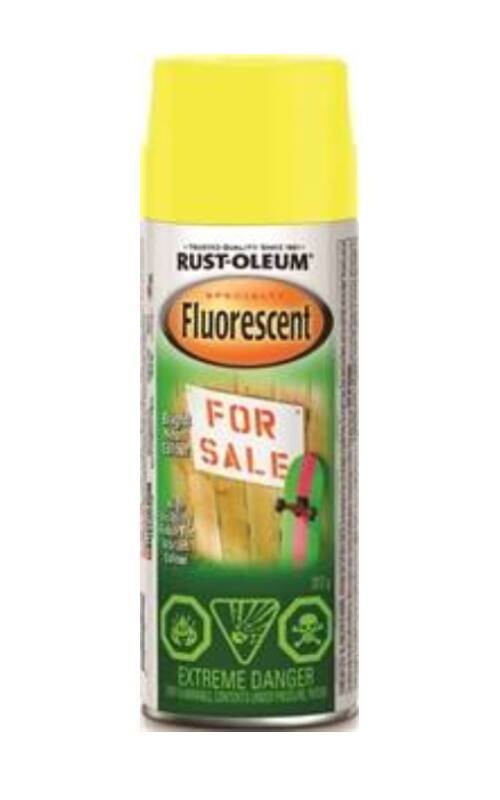 SPRAY PAINT NEON YELLOW