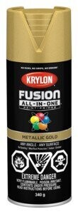 KRYLON DUAL GOLD METALLIC SPRAY PAINT