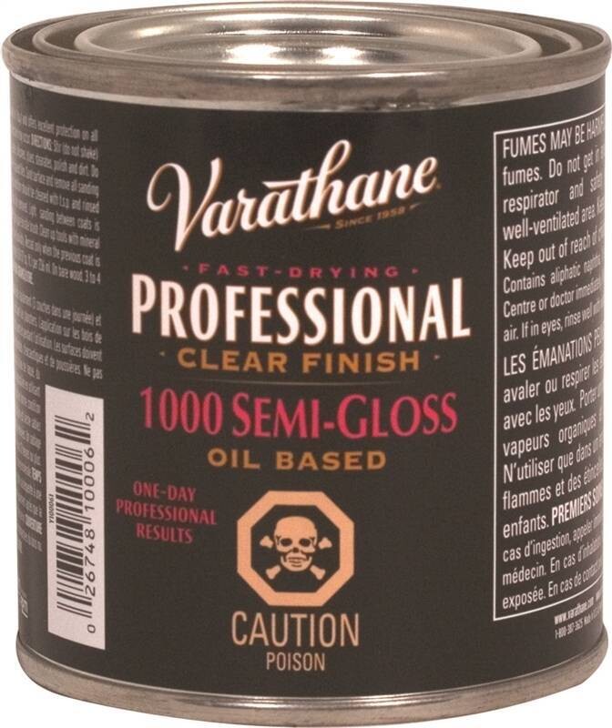 CLEAR SEMI-GLOSS VARATHANE PROFESSIONAL