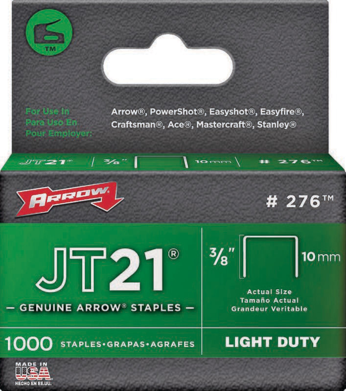 JT21 STAPLES 3/8" #276