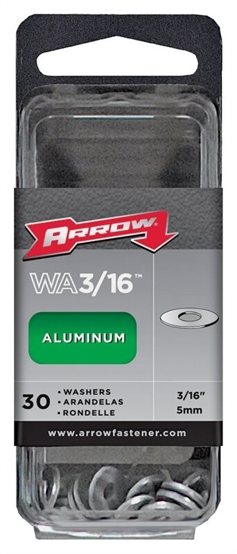 3/16 ALUM WASHERS 30PK