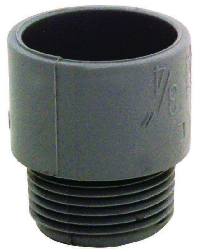 3/4" Conduit PVC x MIP