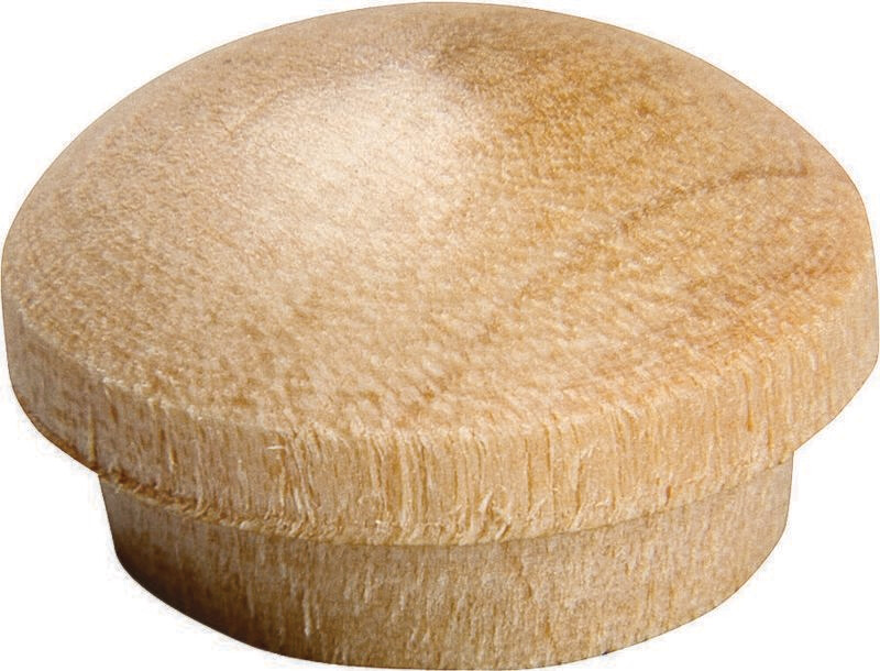 1/2" OAK MUSHROOM BUTTON