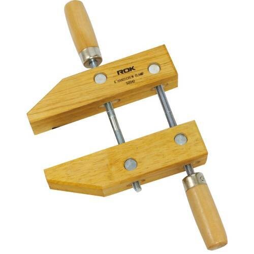 6" WOODEN HANDSCREW CLAMP