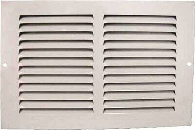 10x6 SIDEWALL GRILLE WHITE