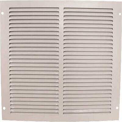 12X12 SIDEWALL GRILLE WHITE