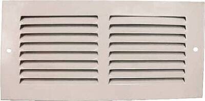 10X4 SIDEWALL GRILLE WHITE