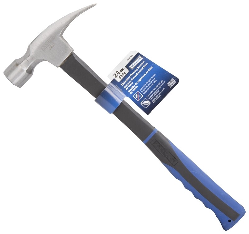 24OZ RIP HAMMER FIBERGLASS VULCAN