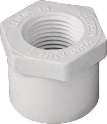 1 1" X 1/2" PVC X FIP Bushing