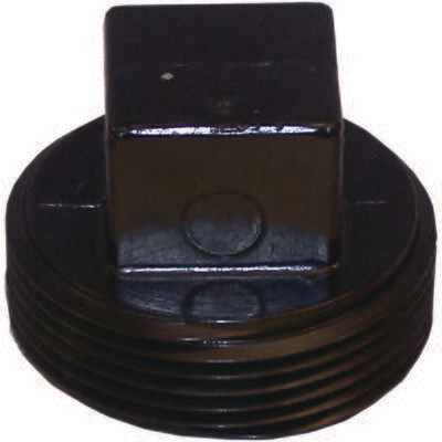 4 4" ABS Plug Threaded