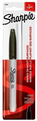SHARPIE FINE TIP MARKER BLACK