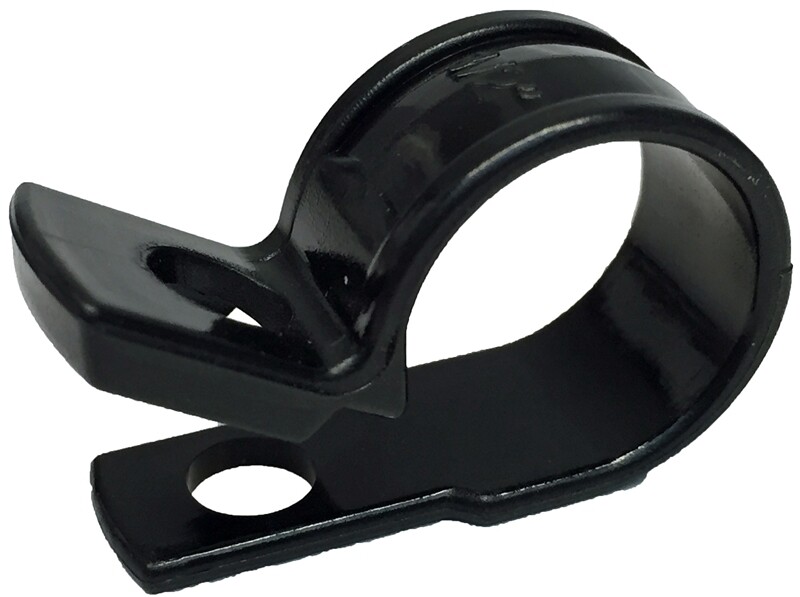 1/2" NYLON WIRE CLAMP BLK