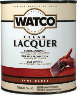 CLEAR LACQUER SEMI-GLOSS 946ML CLEAR LACQUER SEMI-GLOSS 946ML
