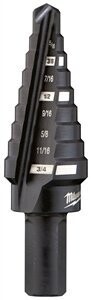 MILWAUKEE STEP DRILL BIT 1/4"-3/4"