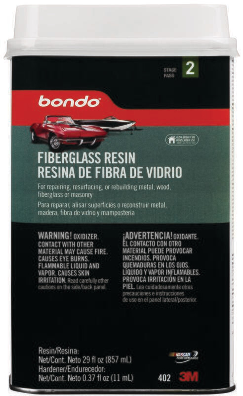 BONDO FIBERGLASS RESIN 1L