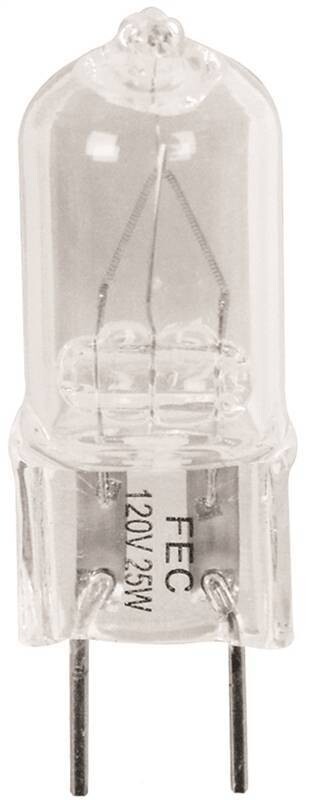 25W HALOGEN BULB BI-PIN 120V G8