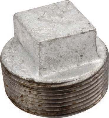 1/4" Galvanized Plug
