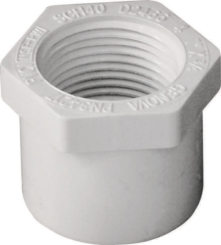 1" X 3/4" PVC X FIP Bushing