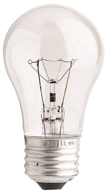 40W CLEAR APPLIANCE BULB