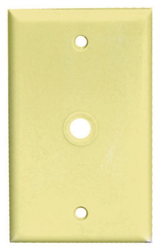 COAX WALL PLATE IVORY