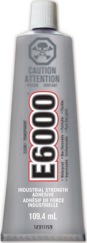 E6000 INDUSTRIAL ADHESIVE TUBE