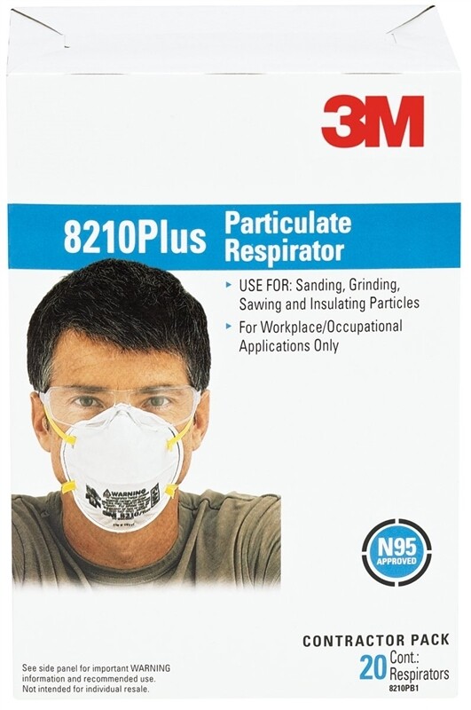 3M 8210 N95 RESPIRATOR 20PK