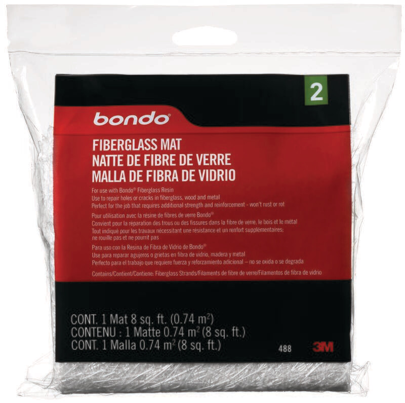 BONDO FIBERGLASS MATTING 8 SQ'