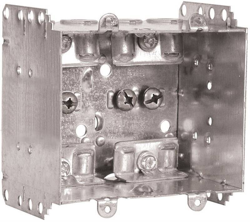 DEVICE BOX 2-1/2" DEEP 2GANG