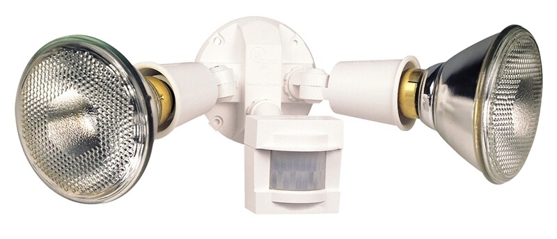MOTION SENSOR LIGHT WHITE 110 DEG