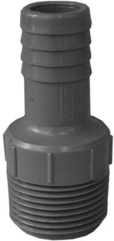 1" X 3/4" Poly X MIP Coupling
