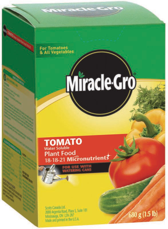 MIRACLE GRO VEGETABLE FOOD 1.5#