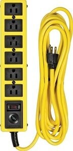 YELLOW JACKET POWER BAR SURGE PROTECTED