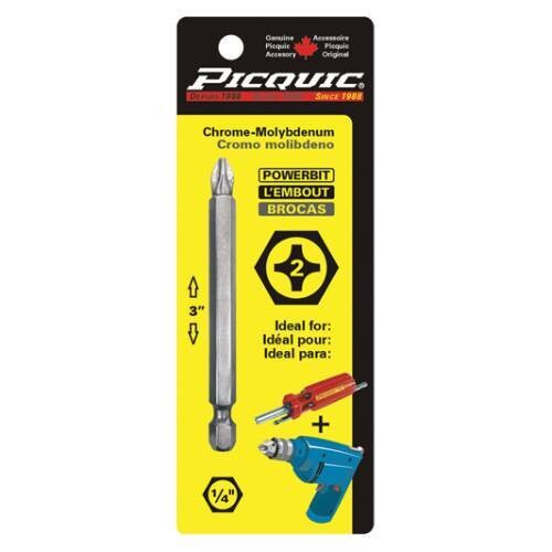 3" #2 PHILLIPS DRIVER BIT