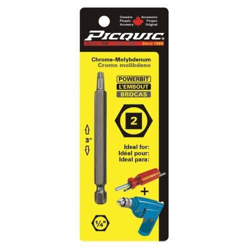 3" #2 ROBERTSON DRIVER BIT