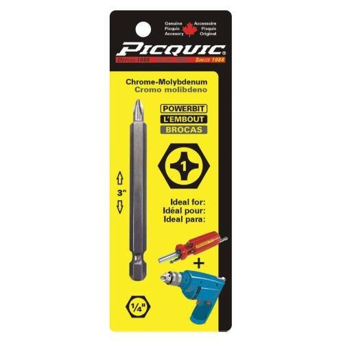 3" #1 PHILLIPS DRIVER BIT