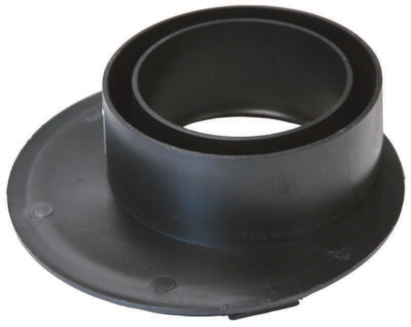 NDS 4" X 3" Offset Outlet Black