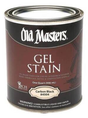 Old Masters Gel Stain Carbon Black 946ML