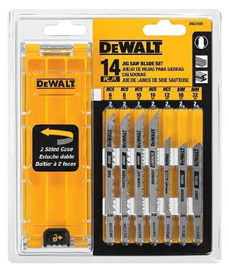 DEWALT 14PC JIGSAW BLADE SET
