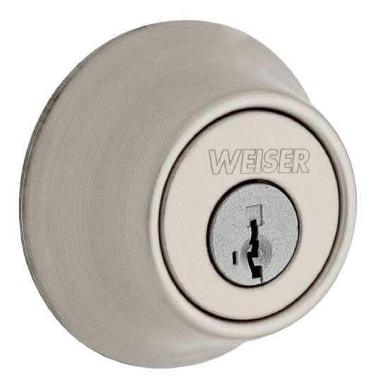 WESIER SATIN NICKEL DEADBOLT SMARTKEY