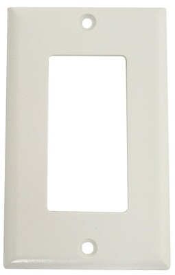 SINGLE DECORA PLATE WHITE