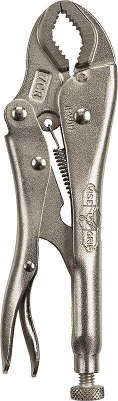 IRWIN 7"CURVED JAW V GRIP