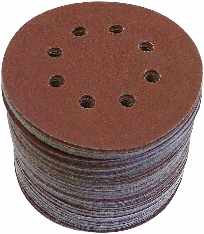 5" 80GRIT 8 HOLE SANDING DISC